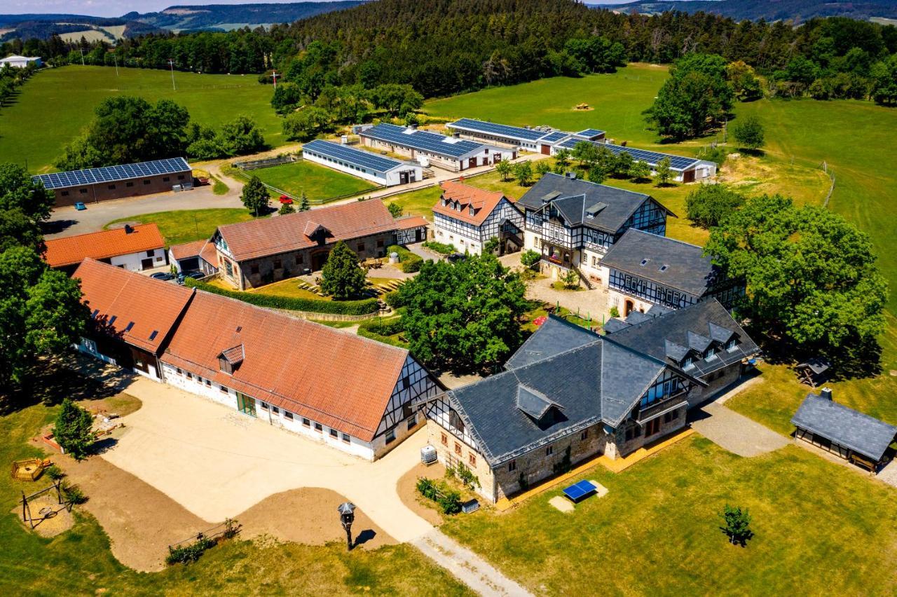 Ferienhof Domaene Groschwitz Rudolstadt Buitenkant foto